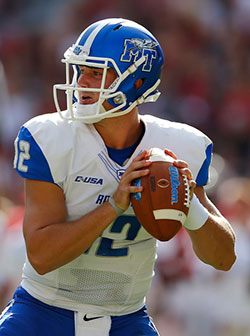 QB Stockstill looks to improve on an impressive freshman campaign that inlaced over 4,000 yards passing and an NCAA record 327 completions.