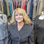 Jones College of Business faculty Dr. Virginia Hemby, Director of Raider's Closet.