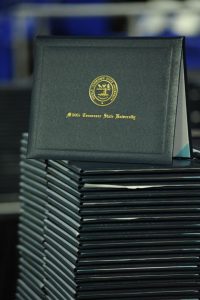 Over 800 degrees will be handed out Saturday to MTSU graduates. 