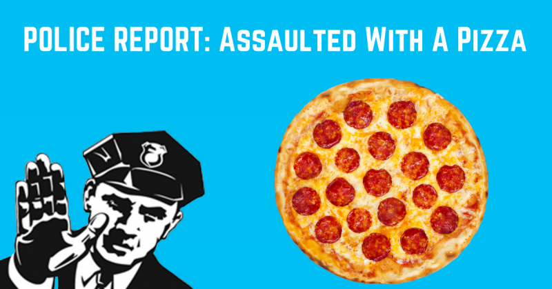 police responded to call of a man who had a pizza thrown at him in Murfreesboro