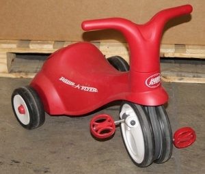 radio flyer kid's scoot 2 pedal scooter