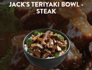 Jack In The Box Jack s Teriyaki Bowl Steak
