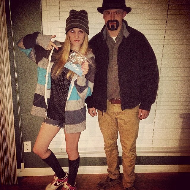 5 Last Minute Couples Halloween Costumes walter and jesse breaking bad