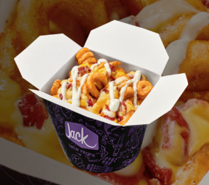 Jack In The Box Triple Cheese Bacon Curly Fries