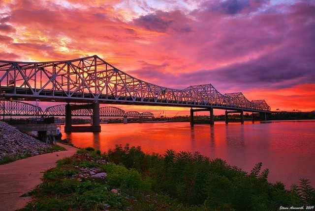 Ohio River Scenic Byway, Cincinnati to Louisville