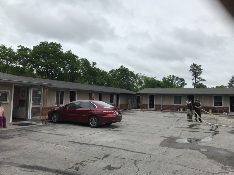 MFRD Responds to Fire at Chrisman Motel