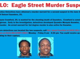 New Murder Warrant Issued for Second Suspect in Eagle Street Murder