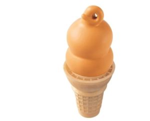 Butterscotch Dipped Cone Back at Dairy Queen