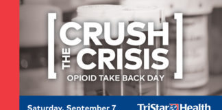 TriStar Health Crush the Crisis Opioid Take Back Event