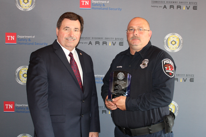 Two MPD Officers Honored by Tennessee Highway Safety Office