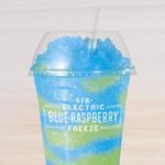 New Electric Blue Raspberry Freeze at Taco Bell