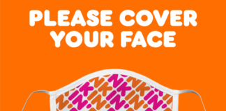 dunkin face covering requirement