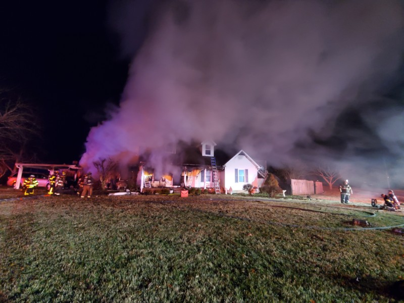 Late Night Fire Displaces Six on Valley Bend Road