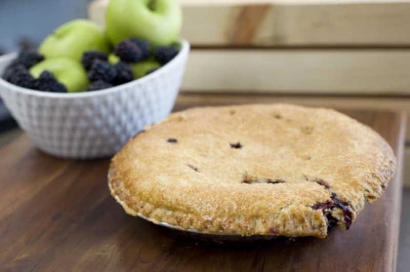 apple blackberry pie from papa c pies