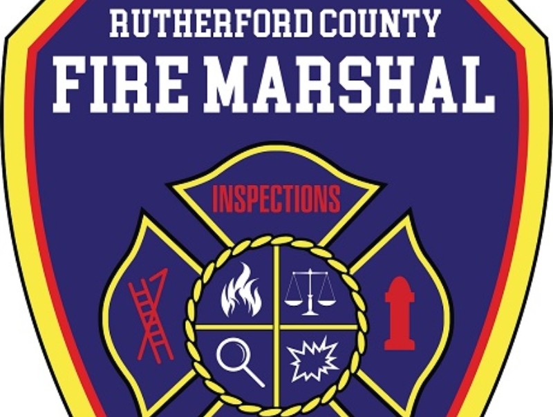 Rutherford County Fire Marshal Logo