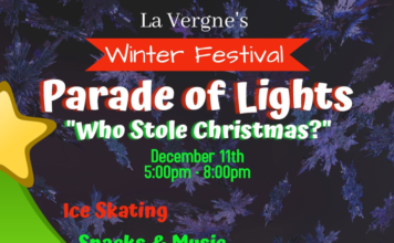 la vergne winter festival and parade of lights