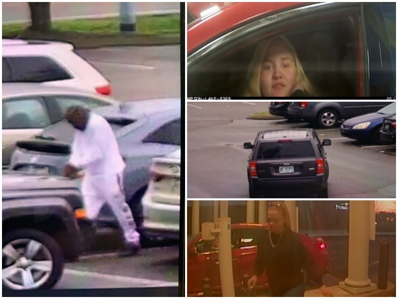 Murfreesboro Police Looking for 3 Fraud and Theft Suspects