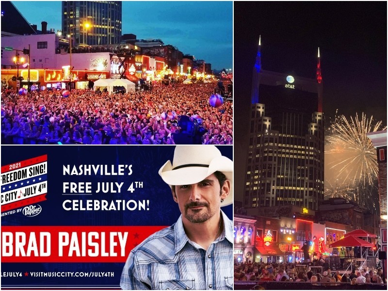 Brad Paisley to Headline Nashville 4th of July Event Rutherford Source