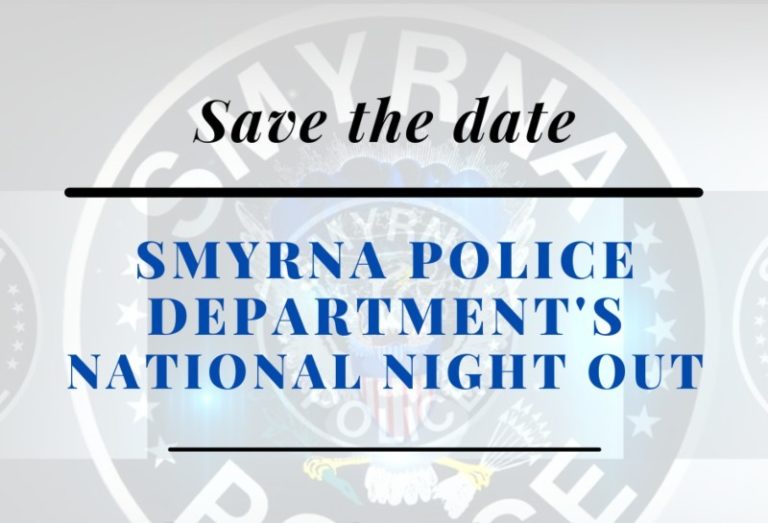 Smyrna Police Department to Host Open House for National Night Out