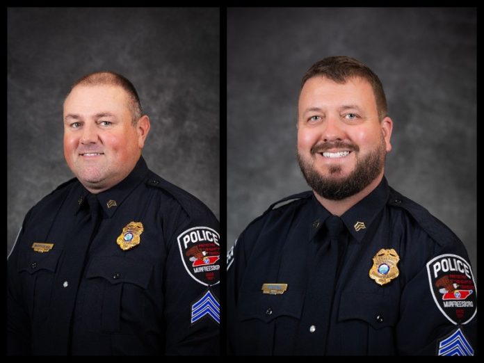 Two MPD Detectives Promoted to Sergeant