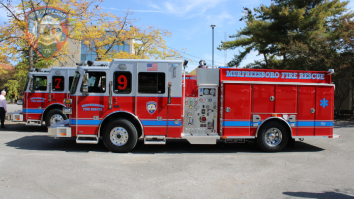 Murfreesboro Fire Rescue pumper