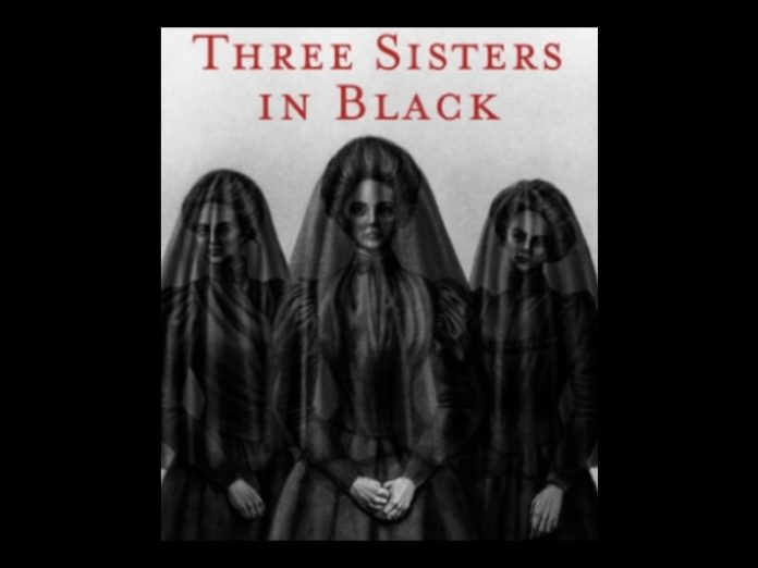 three sisters in black