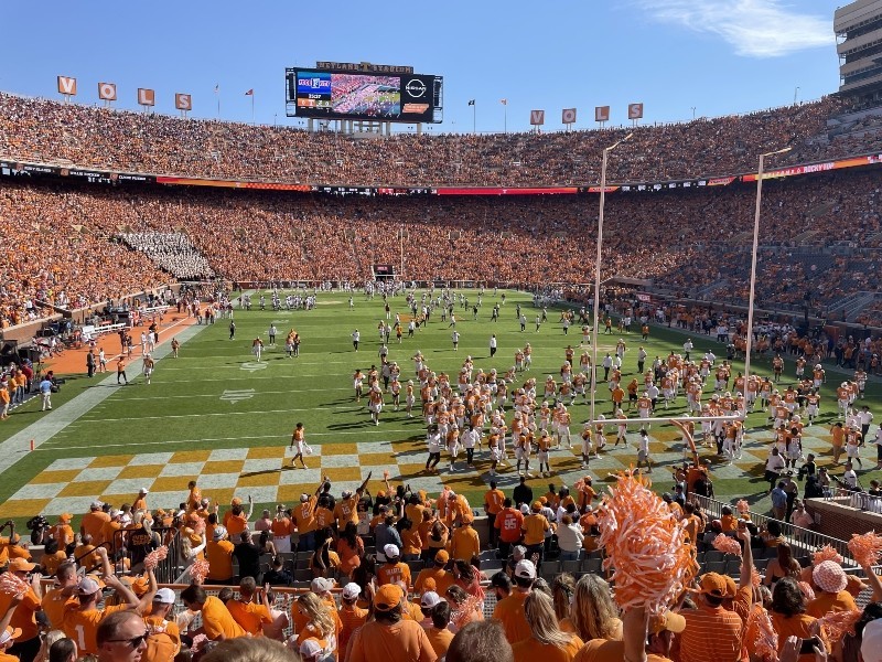 Alabama football score vs Tennessee: Live updates from Neyland Stadium