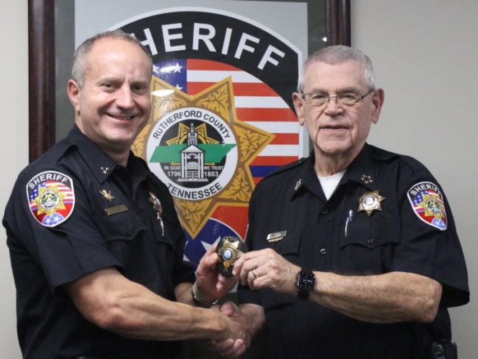 Major Britt Reed Promoted to Deputy Chief of the Sheriff's Office