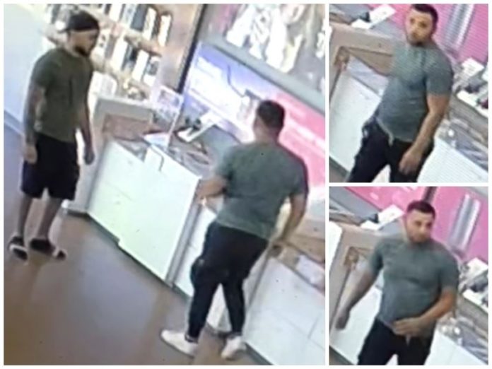Suspect Steals Merchandise From T-Mobile Store in Smyrna