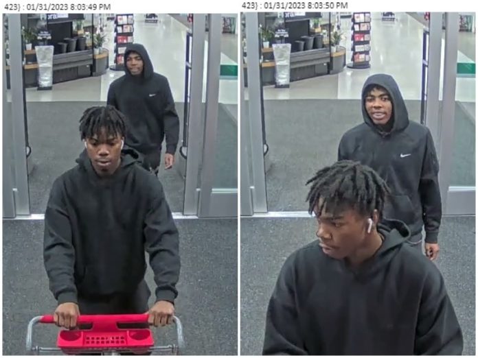 Two Theft Suspects Walk Out of Murfreesboro Target Without Paying