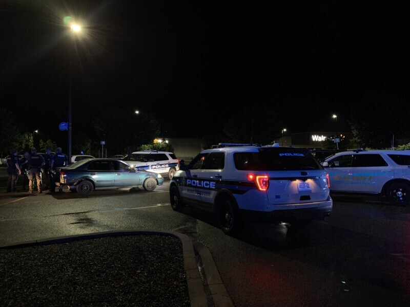 Murfreesboro Police Officer Hit By Car During Traffic Stop Rutherford