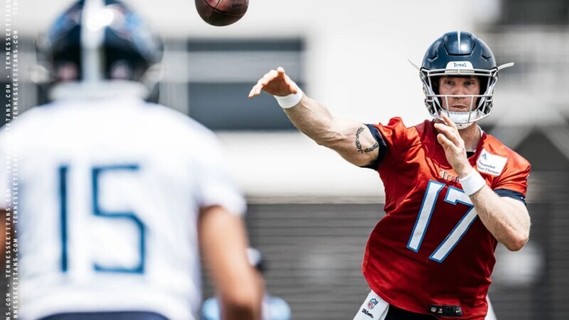 Titans' Ryan Tannehill sounds off after Tennessee drafts QB for