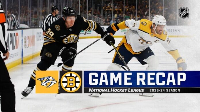 Penalties Cost Preds in 3-2 Loss to Bruins