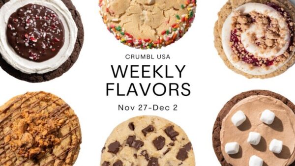 Crumbl Cookies Weekly Menu Through December 2, 2023 - Rutherford Source