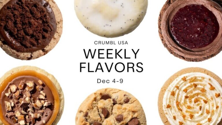 Crumbl Cookies Weekly Menu Through December Rutherford Source