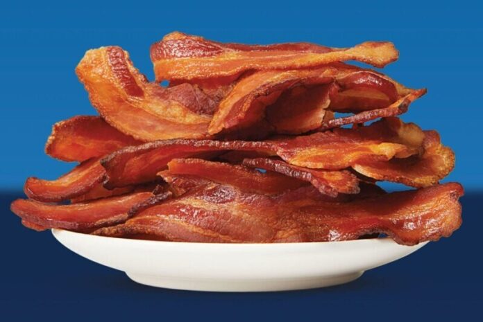 National restaurant chain debuting new bacon on April 1, offering free on any sandwich that day – no fooling!