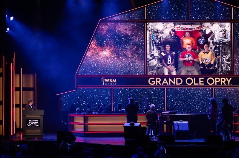 NASA Astronaut Makes History as First Space-Based Opry Announcer ...