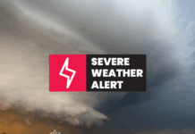11/19/25: Severe Weather Alert: Heavy Rain, Overcast Night at 57°F in Rutherford County