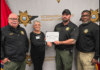 Detention Sergeant Recognized For Supporting Guard Deployments