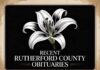 Recent Rutherford County Obituaries for Jan. 7, 2026