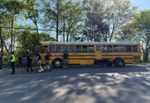 School Bus Crash In Murfreesboro Sends One Driver To Hospital