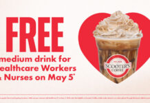 Scooter’s Coffee Offers Free Drink to Nurses and Healthcare Workers on May 5 Scooter's Coffee Offers Free Drink to Nurses and Healthcare Workers on May 5
