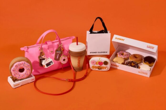 The fun starts at Dunkin’ on June 1, with the Stoney Clover Lane collection and free donut offer arriving June 5
