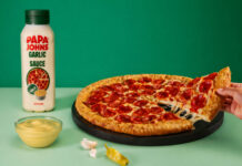 Papa Johns Brings Garlic Flavored Sauce to Retail Stores This Summer papa johns garlic sauce