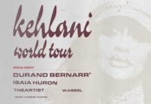 The Kehlaini World Tour Announces Stop in Nashville