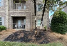 Mulch Fire Damages Building Exterior In Murfreesboro