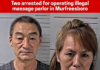 Two Charged With Running Illegal Massage Business in Murfreesboro
