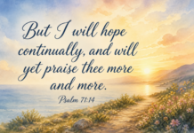 Daily Devotional: Embracing Hope in Every Moment Devotional image for Psalm 71:14