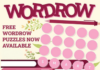 Play Wordrow, a Free Daily Word Puzzle Game, in Our Puzzle Center wordrow